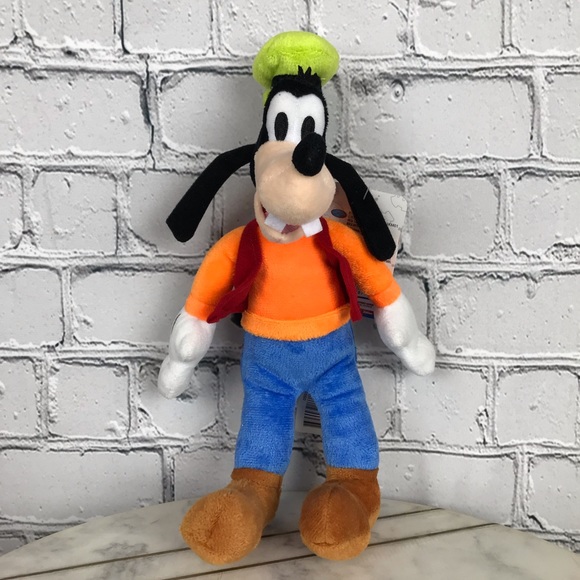 Disney Junior Goofy Plush Kids Mickey Mouse Fun House Stuffed Animal Just Play - Picture 6 of 8